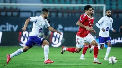 المصرية للاتصالات يقصي الأهلي من كأس مصر بفوز تاريخي بهدفين لهدف
