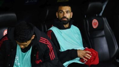 ليفربول يستبعد صلاح من قائمة المواجهة أمام إنتر ميلان في بطولة دوري أبطال أوروبا