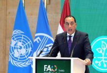 رئيس الوزراء يلقي كلمة مصر في المؤتمر العالمي الثالث للفاو