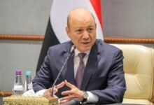 رئيس مجلس القيادة الرئاسي باليمن القائد الأعلى للقوات المسلحة رشاد محمد العليمي