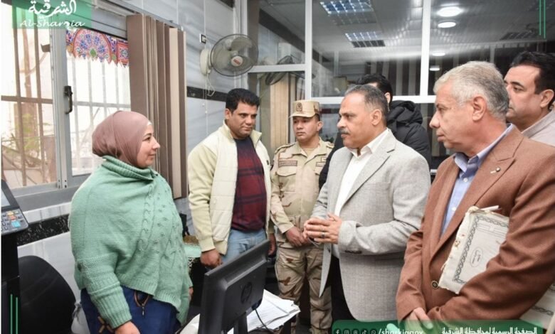 محافظ الشرقية يتابع عمل المركز التكنولوجي ومركز التدريب بفاقوس