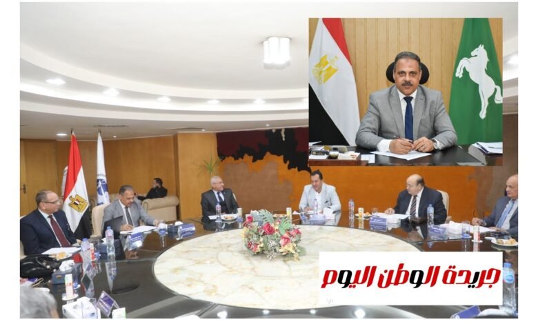 محافظ الشرقية يشارك مجلس إدارة المعهد التكنولوجي بالعاشر رمضان