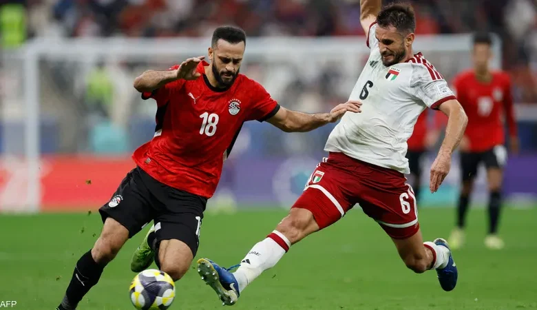 مصر تتعادل مع الإمارات 1-1 وتحافظ على حظوظ التأهل بكأس العرب