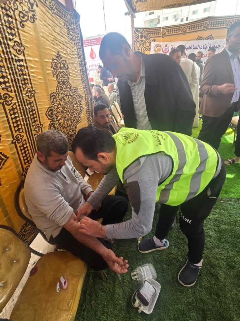 شباب الصالحية القديمة يطلقون حملة تبرع بالدم لإنقاذ حياة المرضى والمصابين