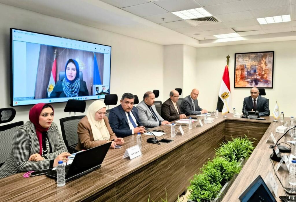 نائب محافظ دمياط تناقش مع نائب وزير الإسكان مشروعات حياة كريمة