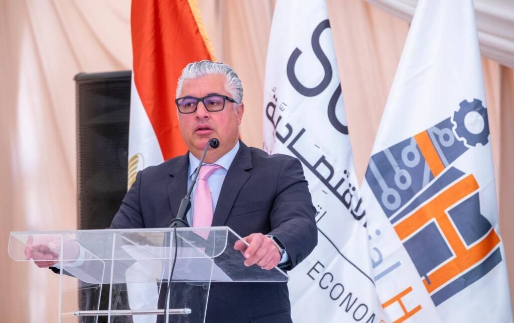 وضع حجر أساس مصنع "إندستريال هاوس" الجبسي بوادي التكنولوجيا بشرق الإسماعيلية