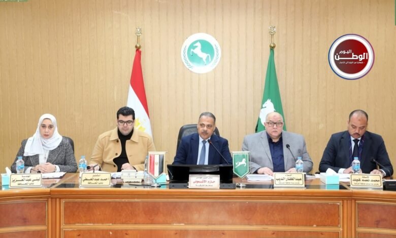 محافظ الشرقية يهنئ الرئيس بعيد الشرطة وليلة النصف من شعبان