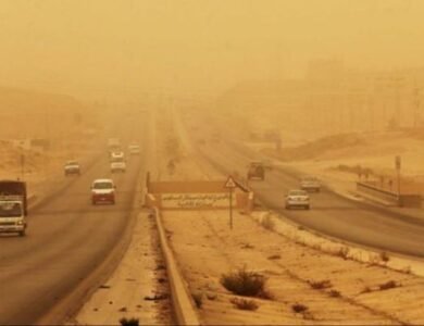 الأرصاد تحذر من رياح مثيرة للأتربة وعواصف ترابية في الأيام الأخيرة من يناير 2026