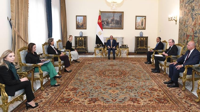 الرئيس السيسي يستقبل كايا كالاس ويبحث تعزيز الشراكة الاستراتيجية مع الاتحاد الأوروبي