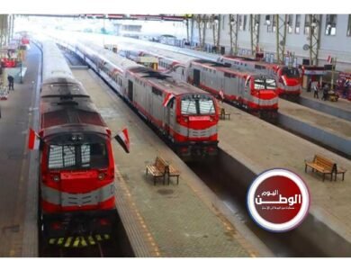 السكة الحديد تبدأ غدا تشغيل 4 قطارات إضافية لإجازة نصف العام