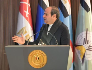 السيسي من الأكاديمية العسكرية أطمئنكم.. الأوضاع الداخلية في تحسن مستمر