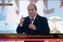 السيسي يدعو الله أن يكون 2026 عام خير على مصر والعالم