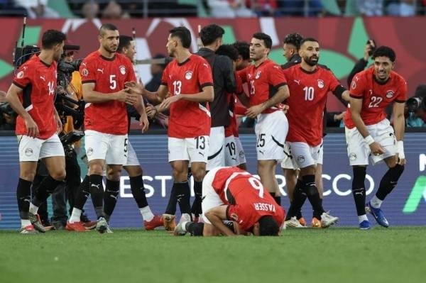 منتخب مصر يمطر شباك كوت ديفوار بثلاثية ويضرب موعداً مع السنغال في نصف نهائي أمم أفريقيا بالمغرب 