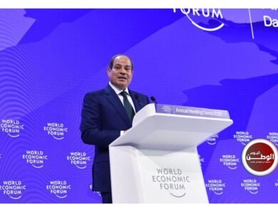بيان كلمة الرئيس السيسي من دافوس السلام والتنمية والشراكة الدولية ركائز مستقبل أكثر عدالة