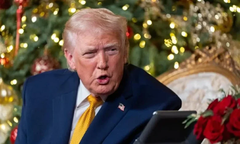 ترامب يجدد أمنيته بالسلام على الأرض في احتفالات رأس السنة 2026