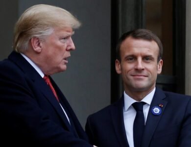 ترامب ينشر رسالة ماكرون ويهدد بضرائب 200% على النبيذ الفرنسي