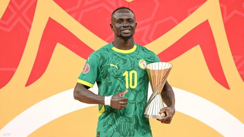 نجم السنغال ساديو ماني