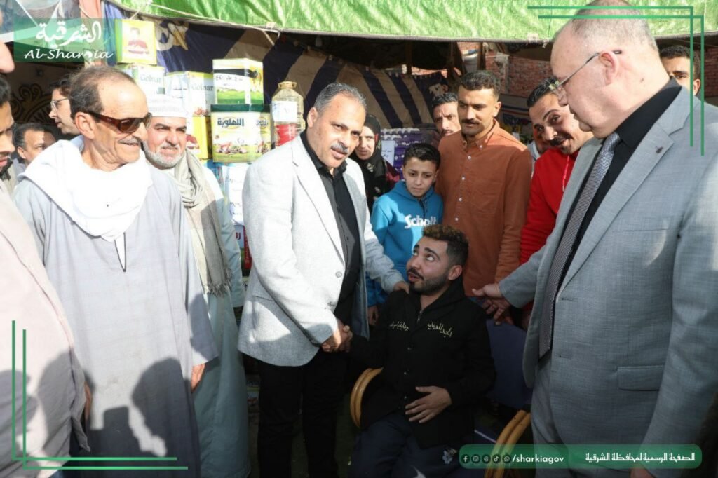 محافظ الشرقية يفتتح معرض «أهلاً رمضان» بأولاد صقر بأسعار مخفضة 30%