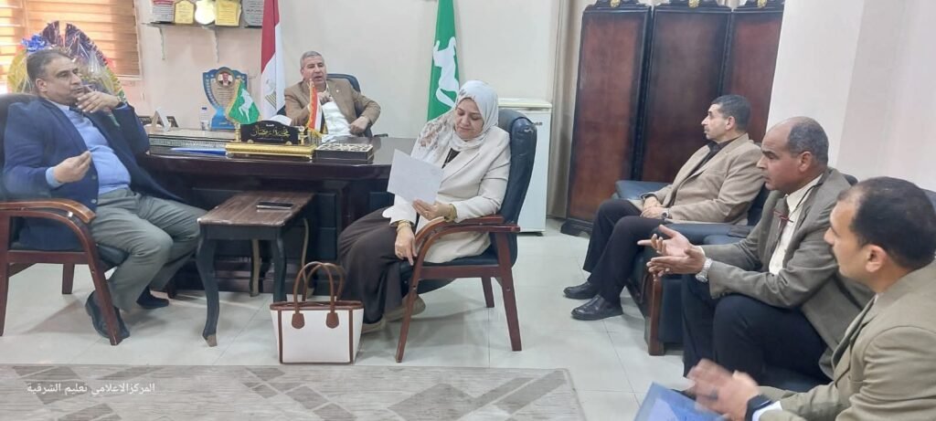 وكيل اول تعليم الشرقية يستقبل مستشار الوزير لبحث معوقات المعلمين وتذليلها