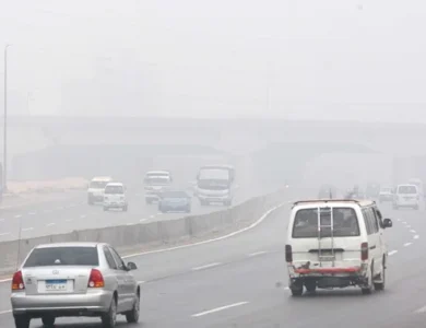 الارصاد الجوية شبورة كثيفة ورياح وأمطار خفيفة.. تفاصيل طقس الأربعاء 11 فبراير 2026