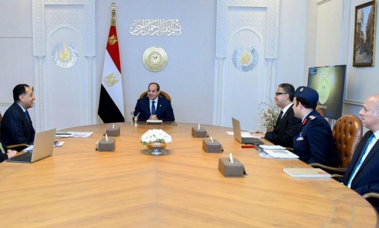 الرئيس السيسي يوجه بتأمين السلع بأسعار مناسبة قبل رمضان المبارك