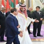 الرئيس عبد الفتاح السيسي يلتقي ولي العهد السعودي في جدة ويبحثان تطورات الوضع الراهن في غزة