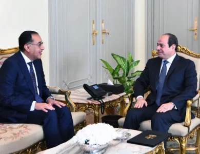 السيسي يستقبل مدبولي للتشاور في إجراء تعديل وزاري جديد