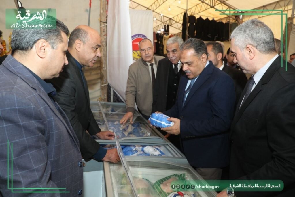 المهندس حازم الاشمونى محافظ الشرقية يفتتح معرض أهلاً رمضان بمدينة العاشر من رمضان