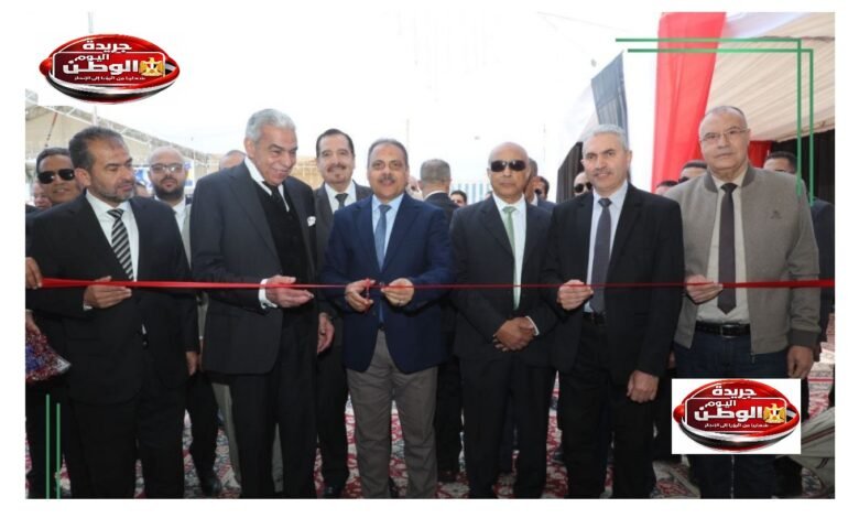 المهندس حازم الاشمونى محافظ الشرقية يفتتح معرض أهلاً رمضان بمدينة العاشر من رمضان