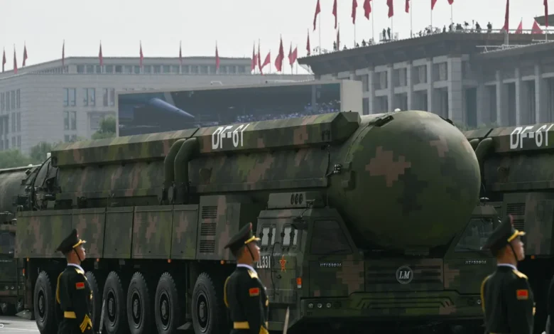 تقارير أمريكية الصين تطور جيلًا جديدًا من الأسلحة النووية وأجرت اختبارًا سريًا