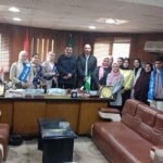 رئيس مركز الحسينية يلتقي برلمان طلائع الشباب لمناقشة مشكلات المواطنين