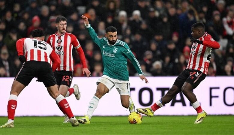 صلاح يصنع وفان دايك يحسم.. ليفربول يهزم سندرلاند بصعوبة