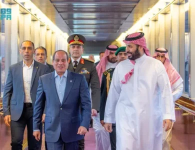 عاجل - ولي العهد السعودي يستقبل الرئيس السيسي في جدة في زيارة رسمية