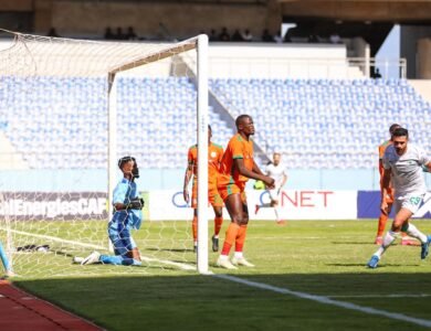 فريق المصري يهزم زيسكو الزامبي بهدفين ويتأهل ربع نهائي الكونفدرالية