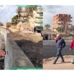 محافظ الشرقية يتابع إنشاء حائط ساند بحر فاقوس بنسبة تنفيذ 97%
