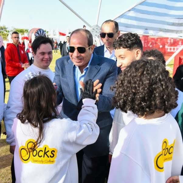 الرئيس عبد الفتاح السيسي يفتتح مشروع مونوريل شرق النيل