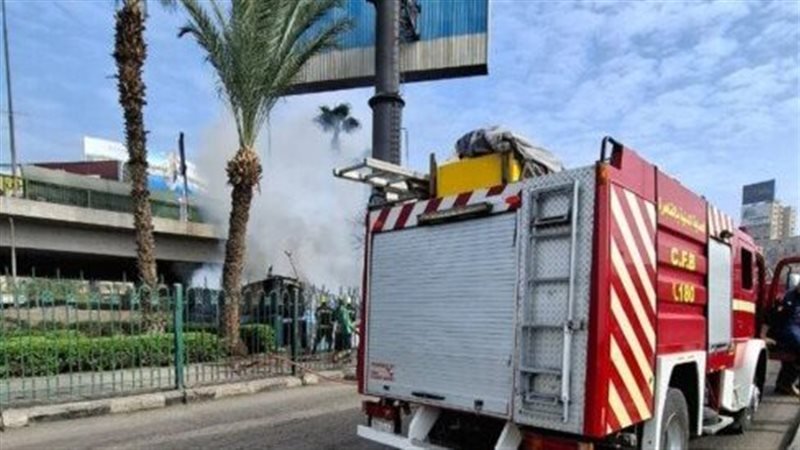 حريق ضخم يضرب موقف عبدالمنعم رياض ويصيب وسط القاهرة بحالة ذعر