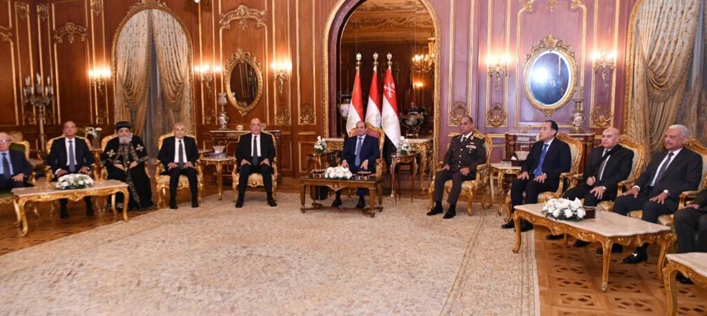 خلال كلمة الرئيس في حفل الإفطار السنوي الذي أقامته القوات المسلحة