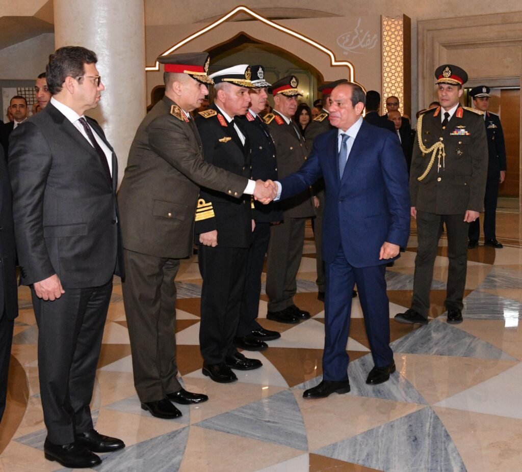 خلال كلمة الرئيس في حفل الإفطار السنوي الذي أقامته القوات المسلحة