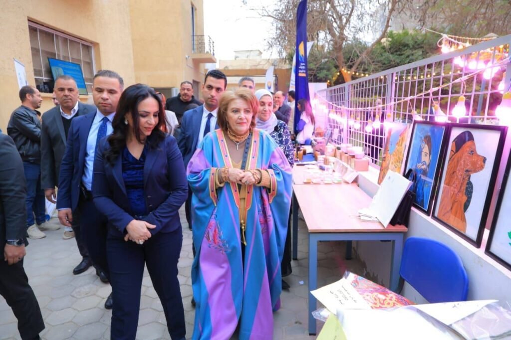 مايا مرسي تشهد حفل إفطار جمعية خير وبركة والمرأة الجديدة