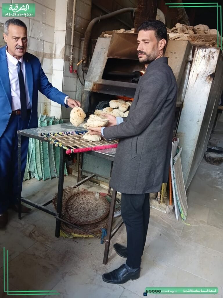 تكثيف حملات الرقابة على 148 مخبزاً بالشرقية لضبط مخالفات الخبز والتلاعب بالاوزان
