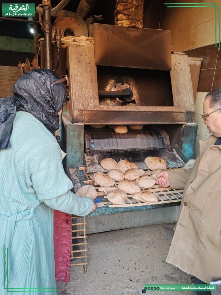 تكثيف حملات الرقابة على 148 مخبزاً بالشرقية لضبط مخالفات الخبز والتلاعب بالاوزان