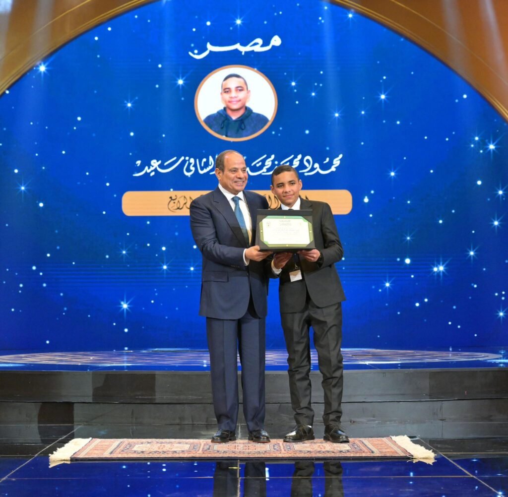 الرئيس السيسي يشهد احتفال ليلة القدر ويطلق تطبيق إذاعة القرآن ورسالة سلام للعالم