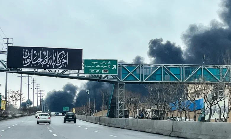 إسرائيل تعلن قصف مقر سلاح الجو للحرس الثوري داخل طهران