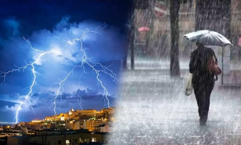 الأرصاد تحذر من أمطار رعدية وشبورة كثيفة.. حالة الطقس اليوم الثلاثاء 31 مارس 2026