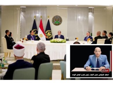 «الداخلية ذراع الجمهورية الجديدة».. حسن النجار يشيد بدور وزارة الداخلية في حفل أكاديمية الشرطة