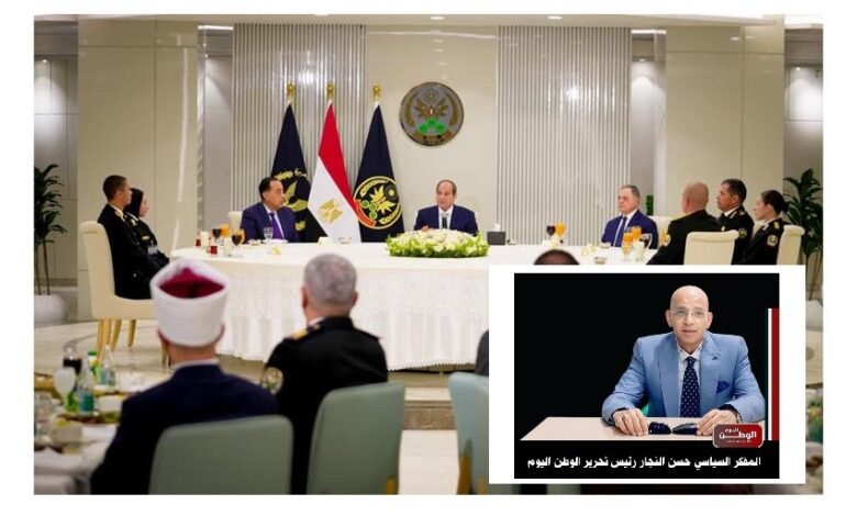 «الداخلية ذراع الجمهورية الجديدة».. حسن النجار يشيد بدور وزارة الداخلية في حفل أكاديمية الشرطة