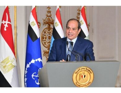 الرئيس السيسي خلال حفل الإفطار السنوي الذي أقامته القوات المسلحة يحذر من غلق مضيق هرمز وتأثيره على قناة السويس