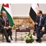 الرئيس السيسي يتلقى اتصالاً من الملك عبدالله الثاني تأكيد وحدة الموقف المصري الأردني في خفض التصعيد