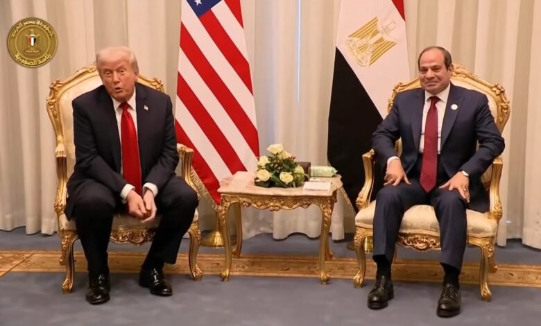 الرئيس السيسي يناشد ترامب وقف الحرب في المنطقة ويحذر من تداعيات خطيرة